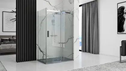 Душевой поддон REA ROCK 80X120 GREY (REA-K4583)
