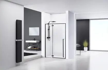 Душевая дверь REA FARGO BLACK MATT 100 (REA-K6330)