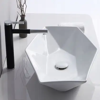 Rea Vegas White Раковина накладная, белая (REA-U6643)