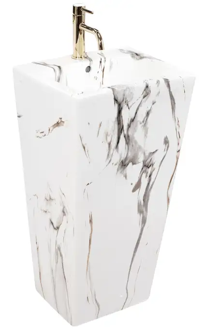Умывальник (раковина) Rea DARIA MARBLE напольный (REA-U6678)