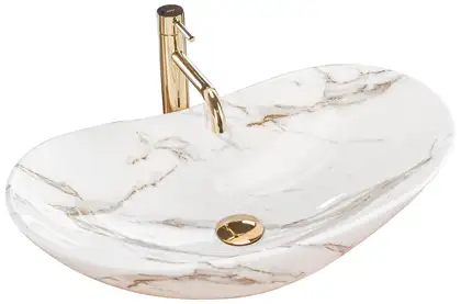 Rea Royal Lava Умивальник накладний, мармуровий (REA-U8597)