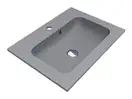 MIRAGGIO Умывальник DELLA 600 GRAY MIRASTONE (0000988)