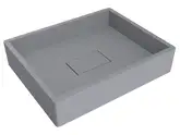 MIRAGGIO Умывальник CAPRI GRAY MIRASTONE (0000391)