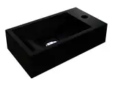 MIRAGGIO Умывальник FARO L BLACK MIRASTONE (0000398)