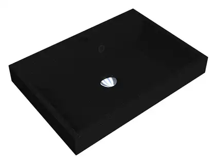 MIRAGGIO Умывальник VARNA 600 BLACK MIRASTONE (0000447)