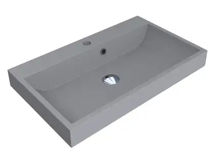 MIRAGGIO Умывальник VARNA 700 GRAY MIRASTONE (0000451) MIRAGGIO Умывальник VARNA 700 GRAY MIRASTONE (0000451)