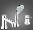 Grohe BauClassic Змішувач на борт ванни, хром (2511800A)