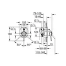 Grohe BauClassic Смеситель для ванны, хром (29047000)