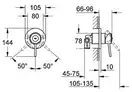 Grohe BauClassic Змішувач для душу, хром (29048000)