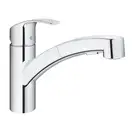 Змішувач для кухні з висувним виливом Grohe Eurosmart (30305000)
