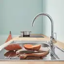 Grohe BauLoop New Змішувач для кухні, хром (31232001)