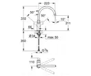 Grohe BauLoop Змішувач для кухні, хром (31368000)