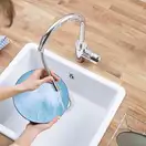 Змішувач для кухні з висувним виливом Grohe Eurostyle Cosmopolitan (31482003)