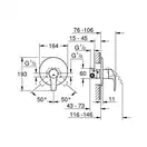 Змішувач для душу Grohe Eurosmart (33556002)