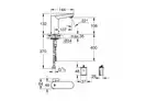 Grohe Eurosmart Cosmopolitan E Змішувач для раковини, хром (36327001)