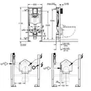 Система інсталяції GROHE Rapid SL для унітазів-біде Sensia (39112001)