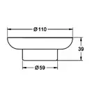 Мильниця Grohe Essentials New (40368001)