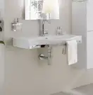 Раковина-столешница 90 х 51 см Laufen Palace, с полотенцедержателем (H8127020001041)