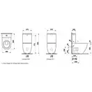 Laufen Pro Унітаз-компакт, Soft Close кришка (H8679530008701)