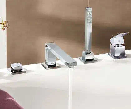 Grohe Eurocube Змішувач на борт ванни, хром (19897001)