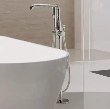 Grohe Essence New Підлоговий змішувач для ванни, хром (23491001)