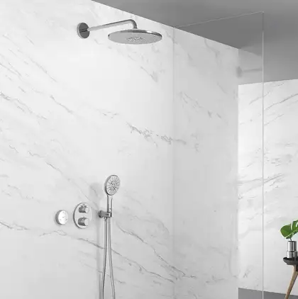 Термостат прихованого монтажу на 2 споживача Grohe Grohtherm Convent. Concealed (24076000)