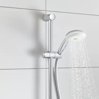 Душовий гарнітур зі штангою, 1 режим струменю Grohe New Tempesta Classic (27853001)
