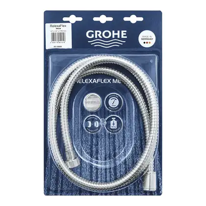 Душовий шланг 1750 Grohe Relexaflex Metal (28139000)
