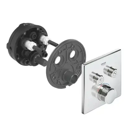 Grohe Grohtherm SmartControl Термостат на 2 потребителя, хром (29124000)