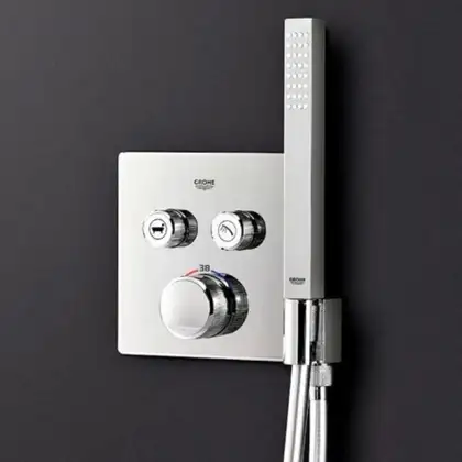 Grohe Grohtherm SmartControl, термостат на 2 виходи, хром (29125000) Grohe Grohtherm SmartControl, термостат на 2 виходи, хром (29125000)