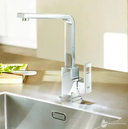 Grohe Eurocube Смеситель для кухни, хром (31255000)