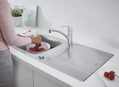 Мийка для кухні із нержавіючої сталі Grohe K500 (31563SD1)