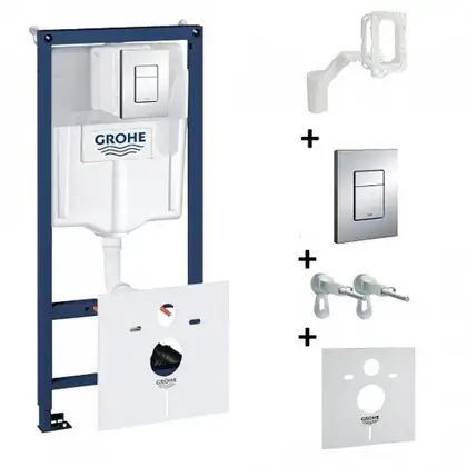 Grohe Fresh Rapid SL Инсталляционный комплект 5в1, хром (38827000)