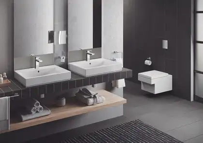 Умивальник на стільницю Grohe Cube Ceramic 600х490 мм, білий (3947700H)