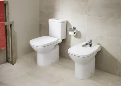 Унітаз компакт Roca Debba з кришкою (A34P998000)