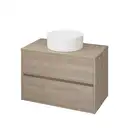 Cersanit Шафка під умивальник CREA 80 White mount countertop на стільницю Церсаніт (FZZW1008711564)