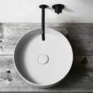 Cielo Shui Comfort Умивальник накладний круглий, білий (SHCOLAT40 white)