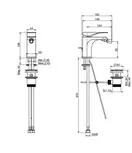 Fima Carlo F3722CR.WS Змішувач для біде Quad хром  Water Saving  Fima ІТАЛІЯ