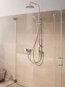 Kludi Pure&solid Змішувач для душу, хром (348410575)