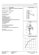 Змішувач ZENTA  д/умив. 382620575, KLUDI (382620575)