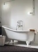 RI49001CR Змішувач для ванни RITZ в комплекті з лійкою і шлангом хром Nobili ІТАЛІЯ (RI49001CR)