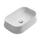 Умивальник SH08 Sharp 60х42, прямокутний, накладний, white без отв. SIMAS (SH08 white)