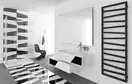 Полотенцесушитель электрический Terma ZigZag 50 х 83,5h см Ral 9005 mat (чёрный матовый), подключение правое (WLZIG083050K9M5E8TS1D)
