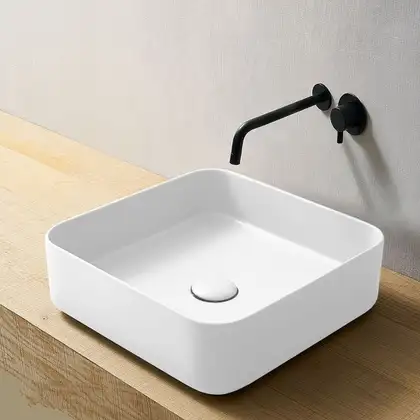 Cielo Shui Comfort Quadrato 40 Умивальник, білий (SHCOLAQ40) (SHCOLAQ40 (white))