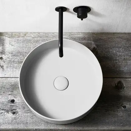Cielo Shui Comfort Умивальник накладний круглий, білий (SHCOLAT40 white)