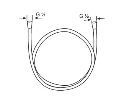 Шланг 1,60м 6100605-00 sirenaflex, KLUDI
