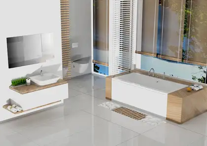 Roca Vita Ванна, 1700x750 мм, біла (A24T066000)