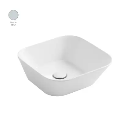 Simas Wave 42 квадрат Раковина накладна, матова (WA03TM)