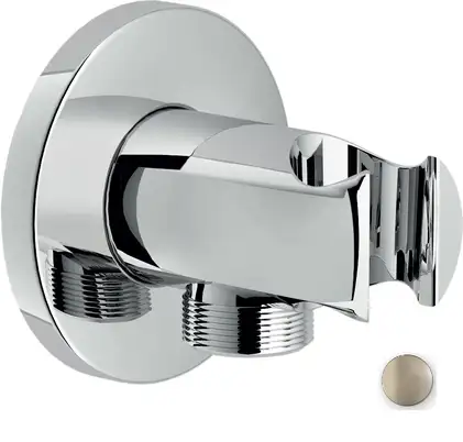 AD150/8IX Підключення для душової лійки з тримачем колір Inox Nobili (AD150/8IX)