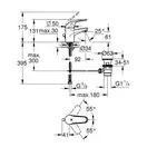 Набір змішувачів Grohe Euroeco для ванної (123226S)